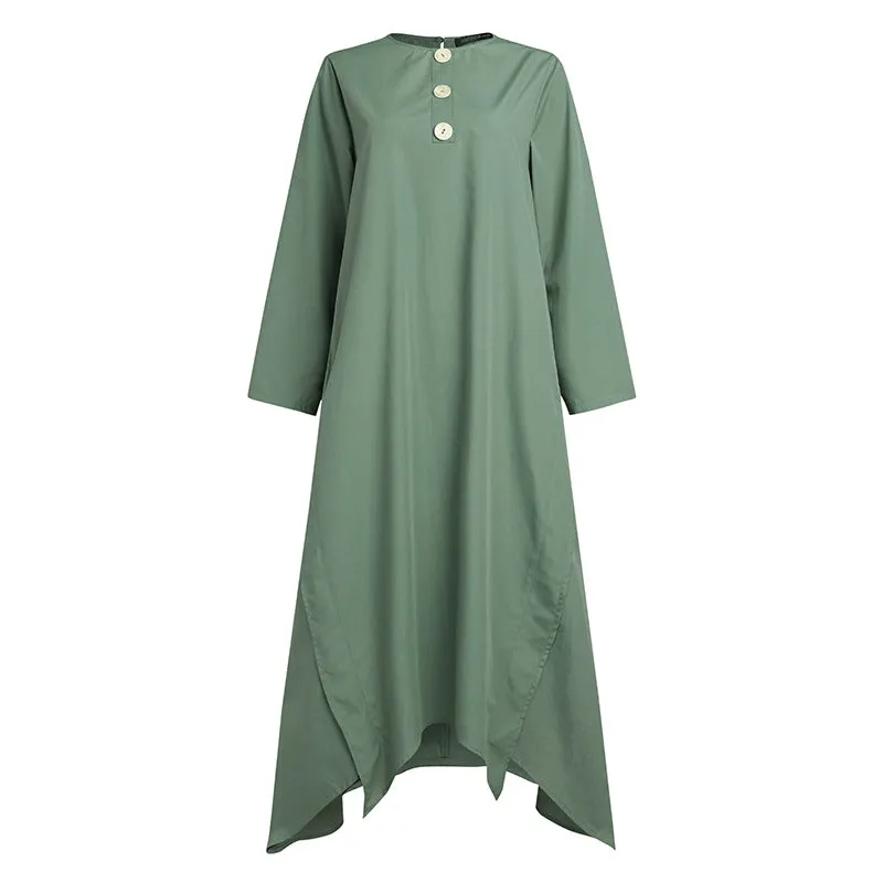 Modest Turkish Style Long Tunic Top - MT400