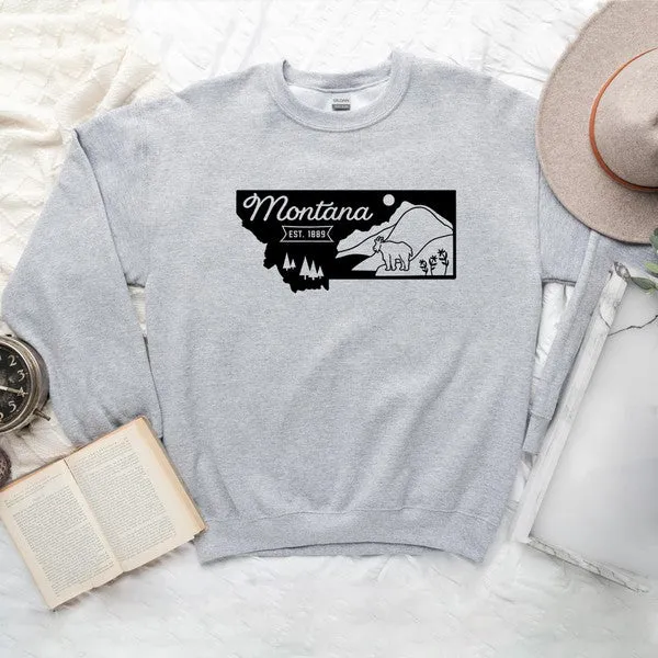 Montana Vintage Graphic Sweatshirt