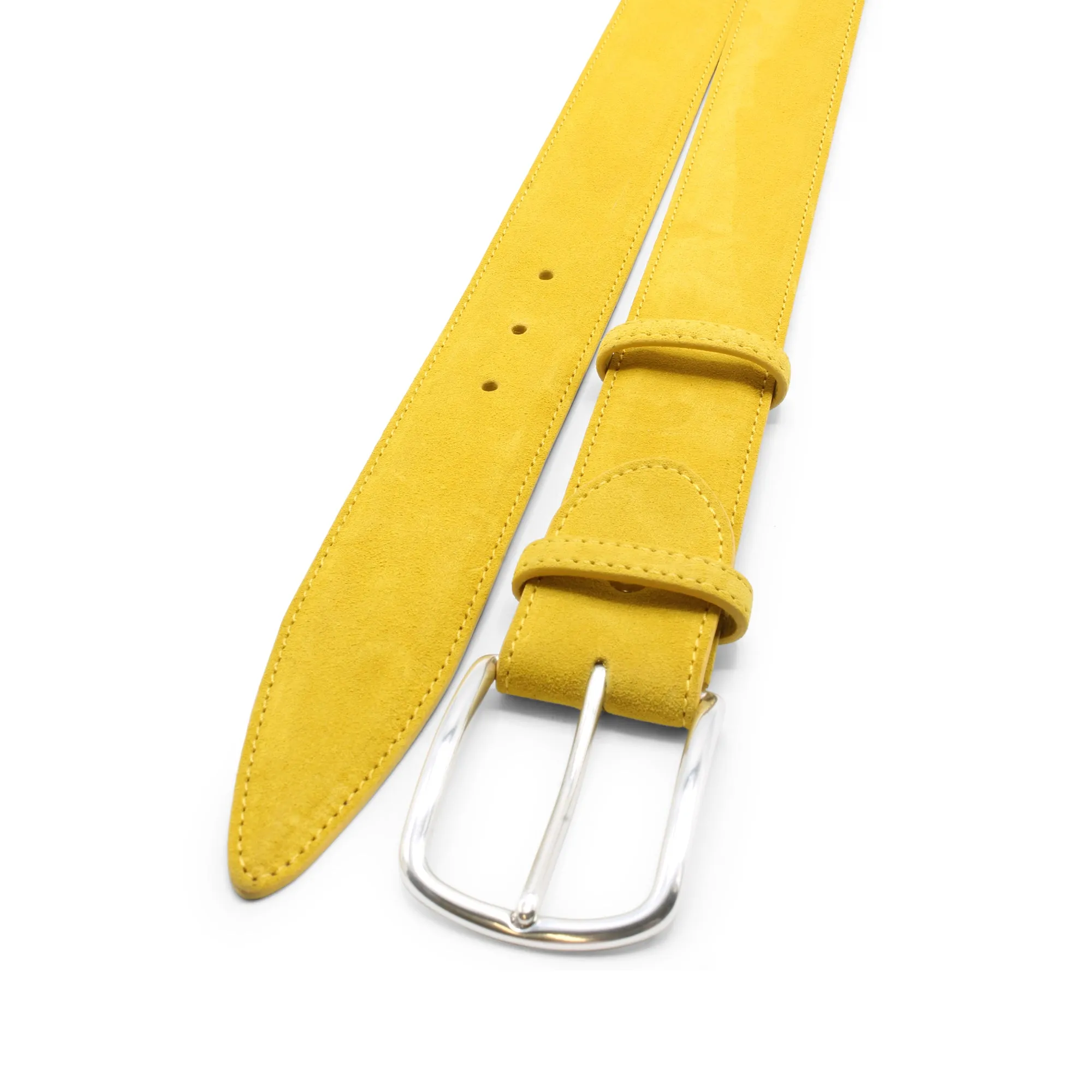 Mustard Suede Classic Belt