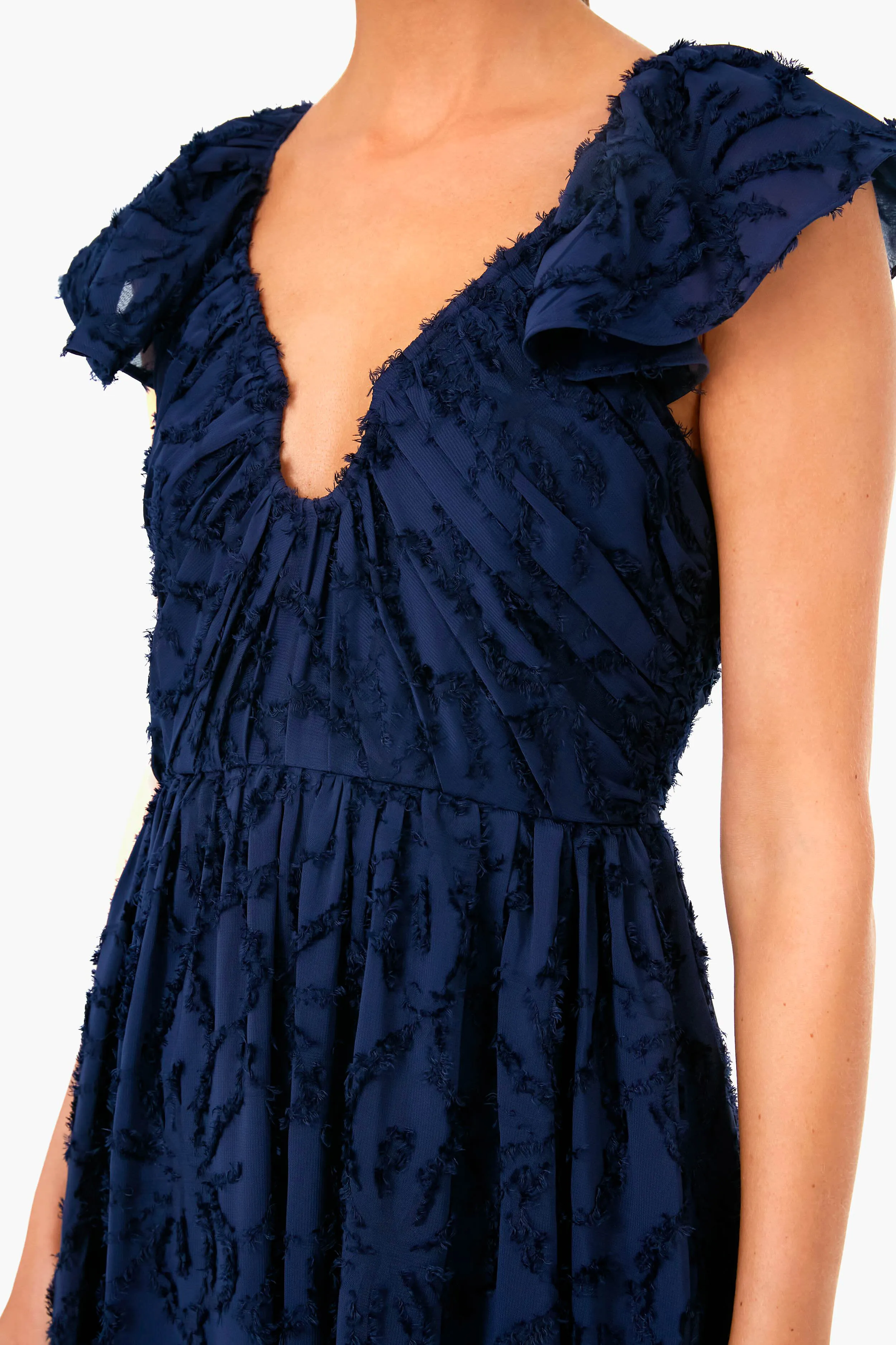 Navy Leonie Gown