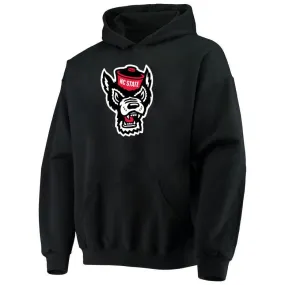 NC State Wolfpack Toddler Black Wolfhead Hooded Sweatshirt