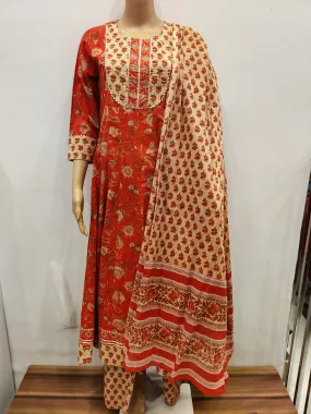 Nicotiana Kurta pant dupatta set