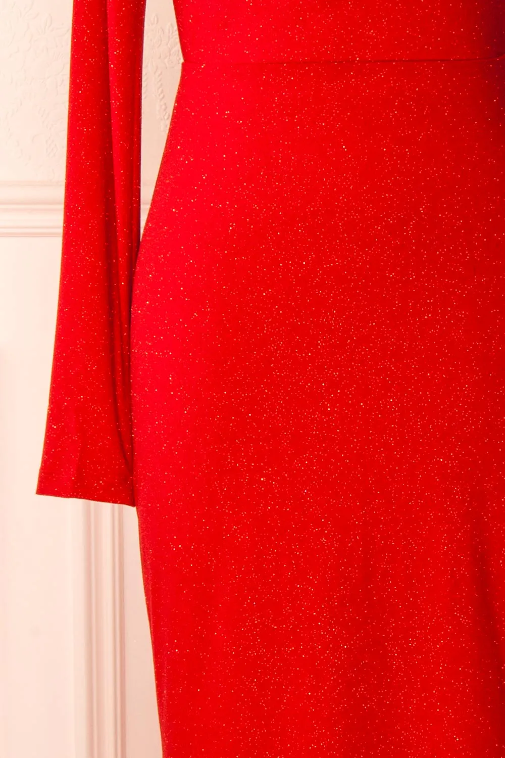 Nykha Red | Backless Mermaid Dress