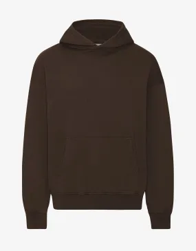 Organic Oversized Hood - Coffee Brown