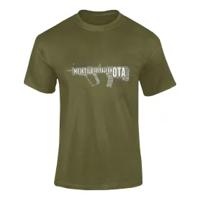 OTA T-shirt - Word Cloud Meiktila - Tavor (Men)