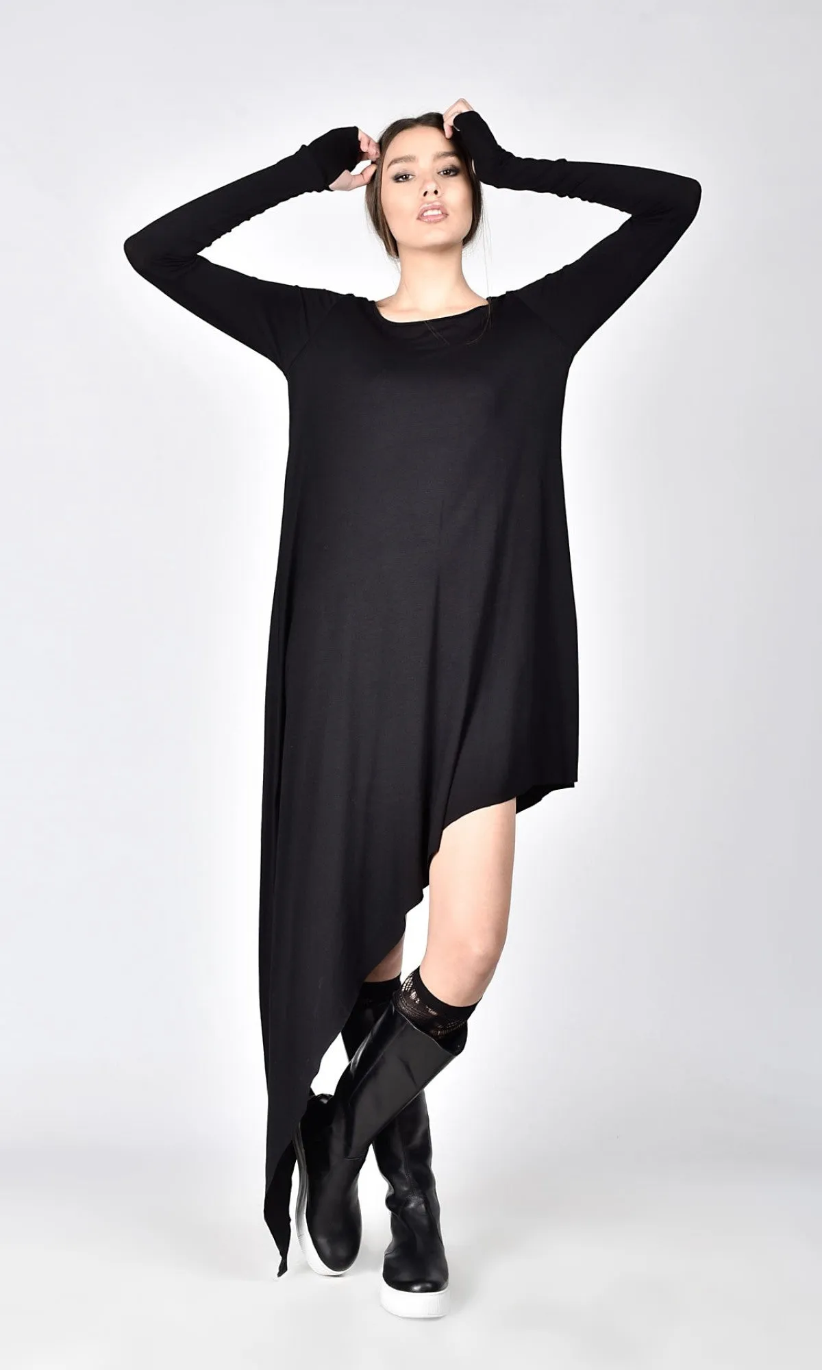 Oversized Loose Asymmetrical Top