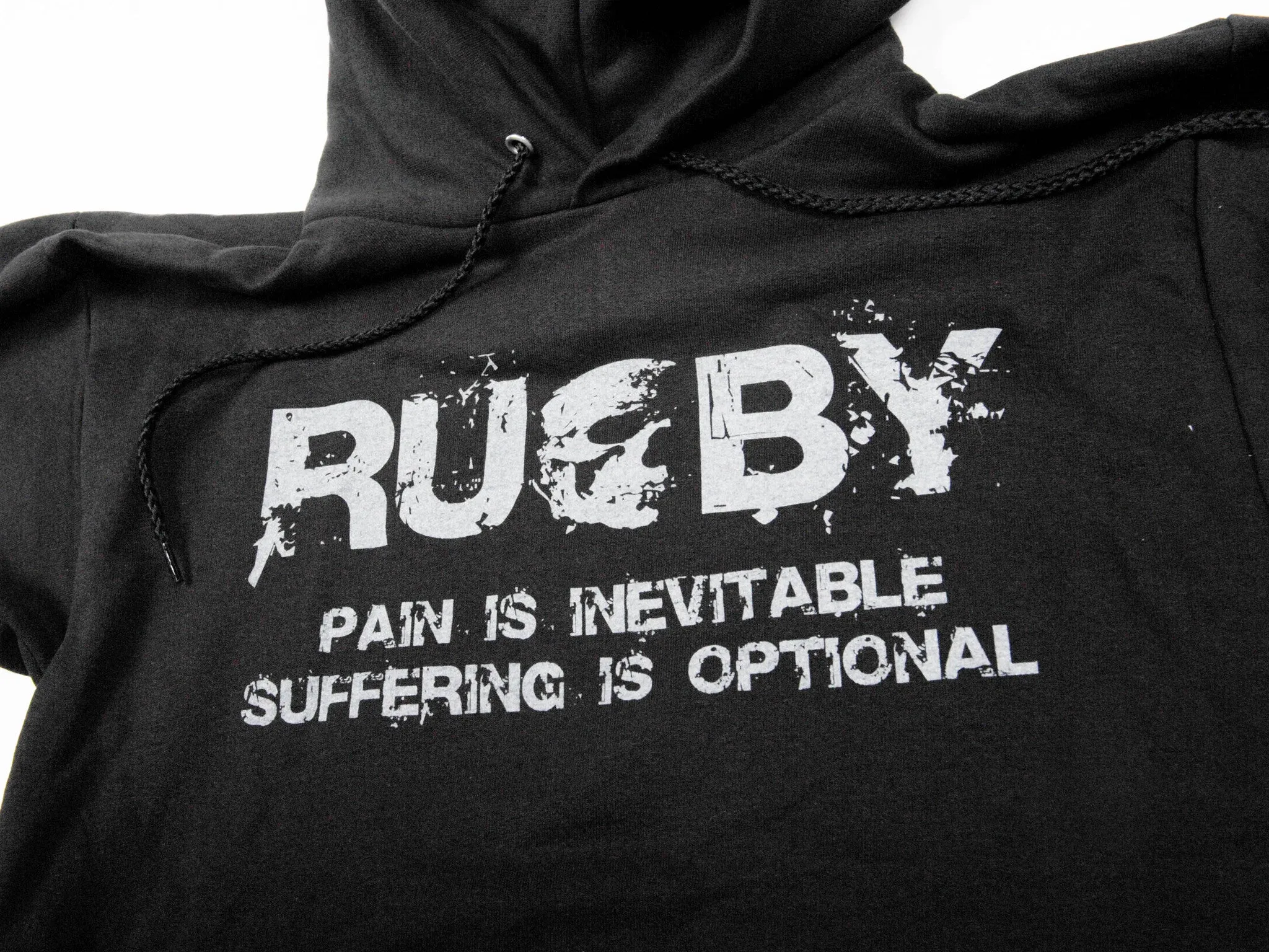 *Pain is Inevitable Hoodie (Black)