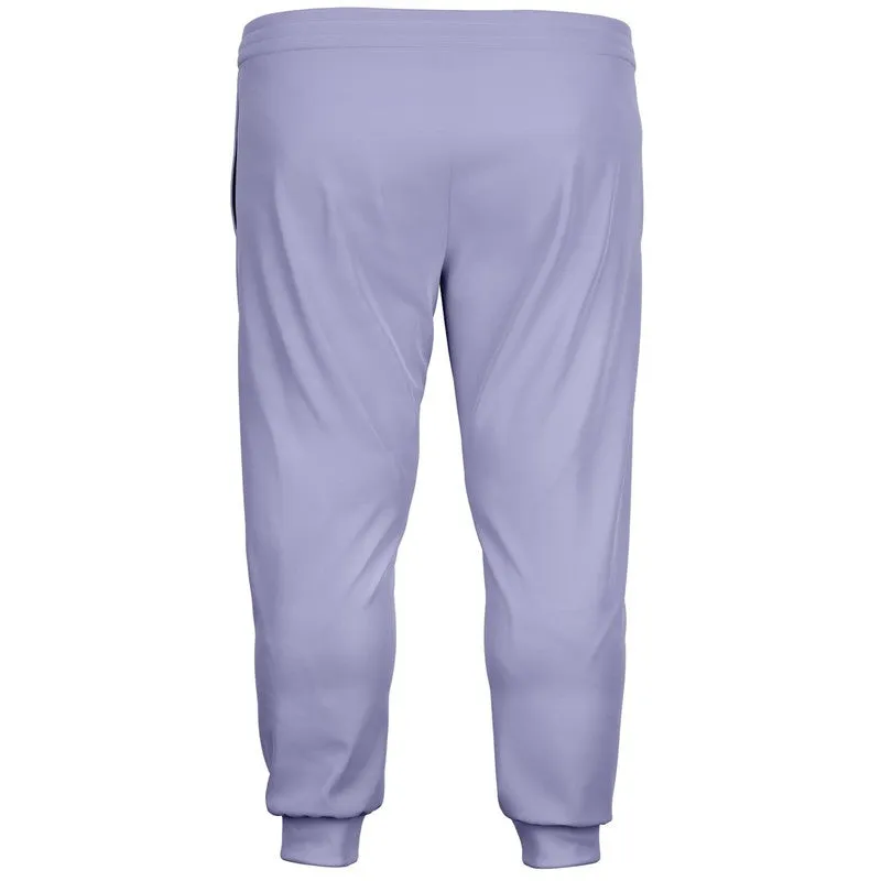 Pale Pastel Blue Joggers | Unisex | with PLUS sizes | Bright Pale Pastel Blue | C30M30Y0K0