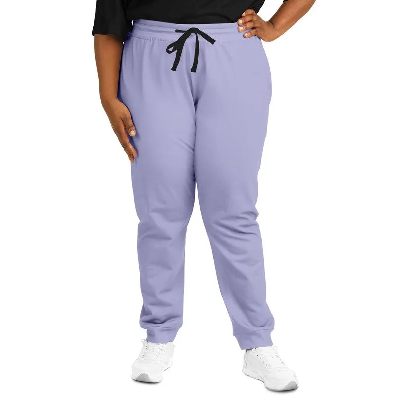 Pale Pastel Blue Joggers | Unisex | with PLUS sizes | Bright Pale Pastel Blue | C30M30Y0K0