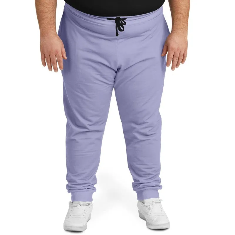 Pale Pastel Blue Joggers | Unisex | with PLUS sizes | Bright Pale Pastel Blue | C30M30Y0K0