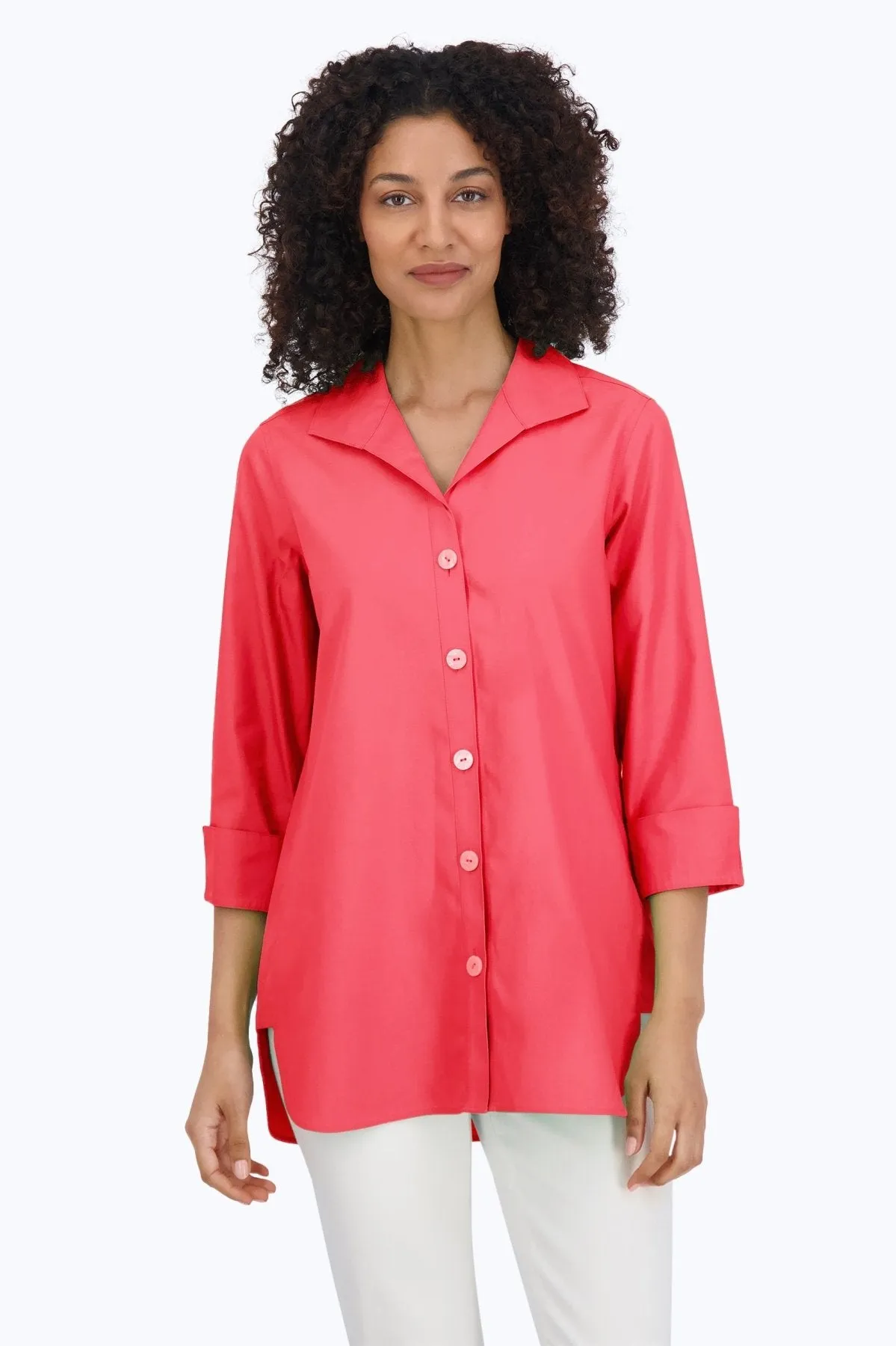 Pandora Pinpoint No Iron 3/4 Sleeve Tunic