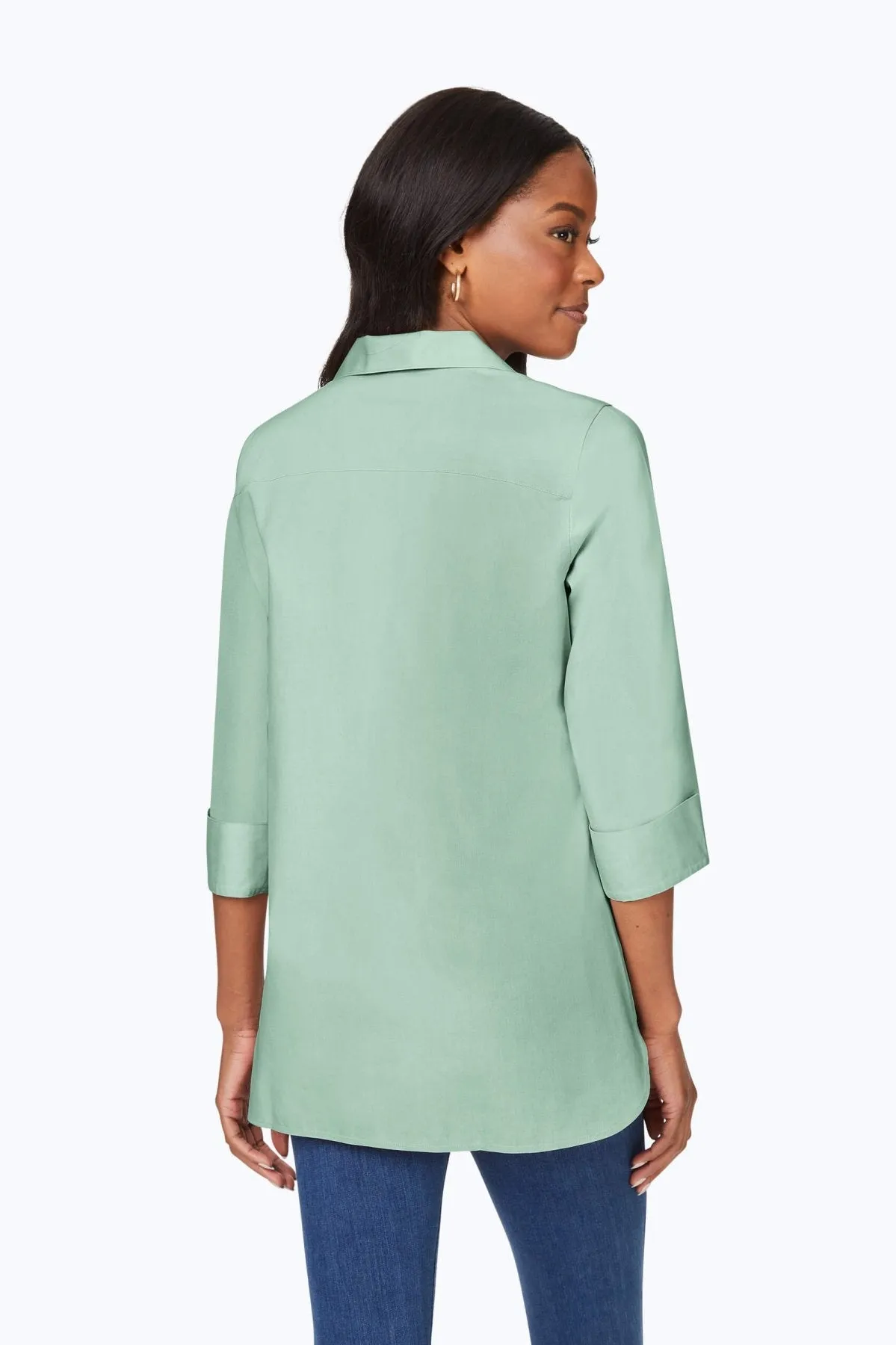 Pandora Pinpoint No Iron 3/4 Sleeve Tunic