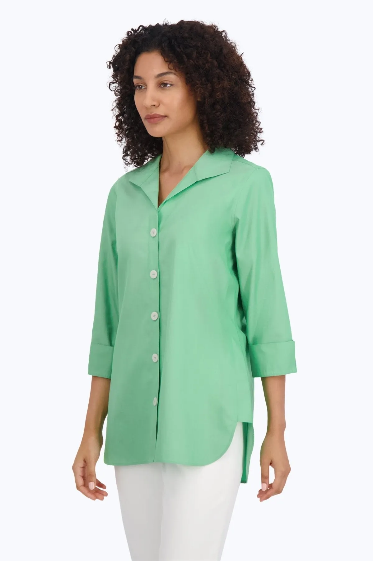 Pandora Pinpoint No Iron 3/4 Sleeve Tunic