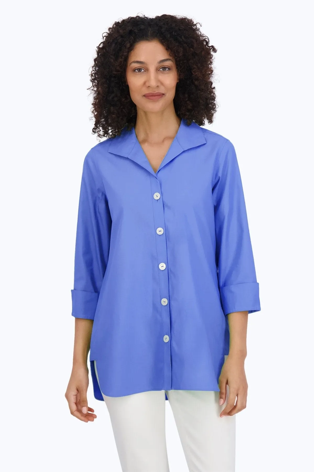 Pandora Pinpoint No Iron 3/4 Sleeve Tunic