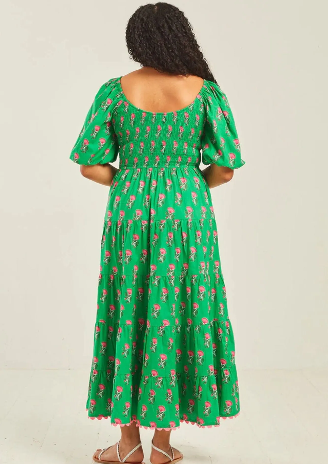 Parakeet Blossom Angelina Dress