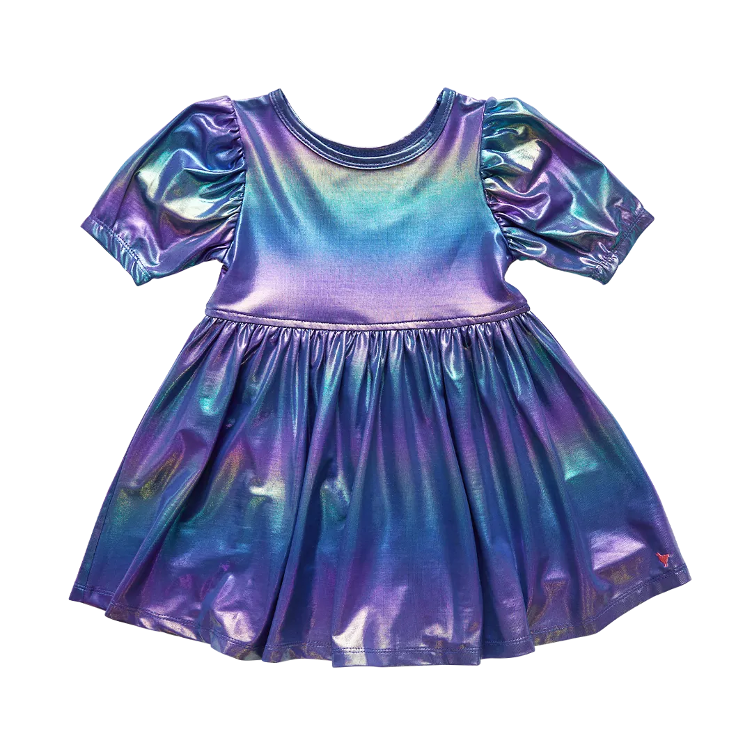 Pink Chicken Laurie Dress - Iridescent Blue