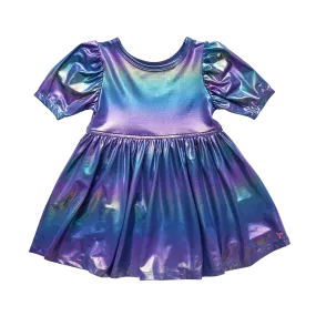 Pink Chicken Laurie Dress - Iridescent Blue