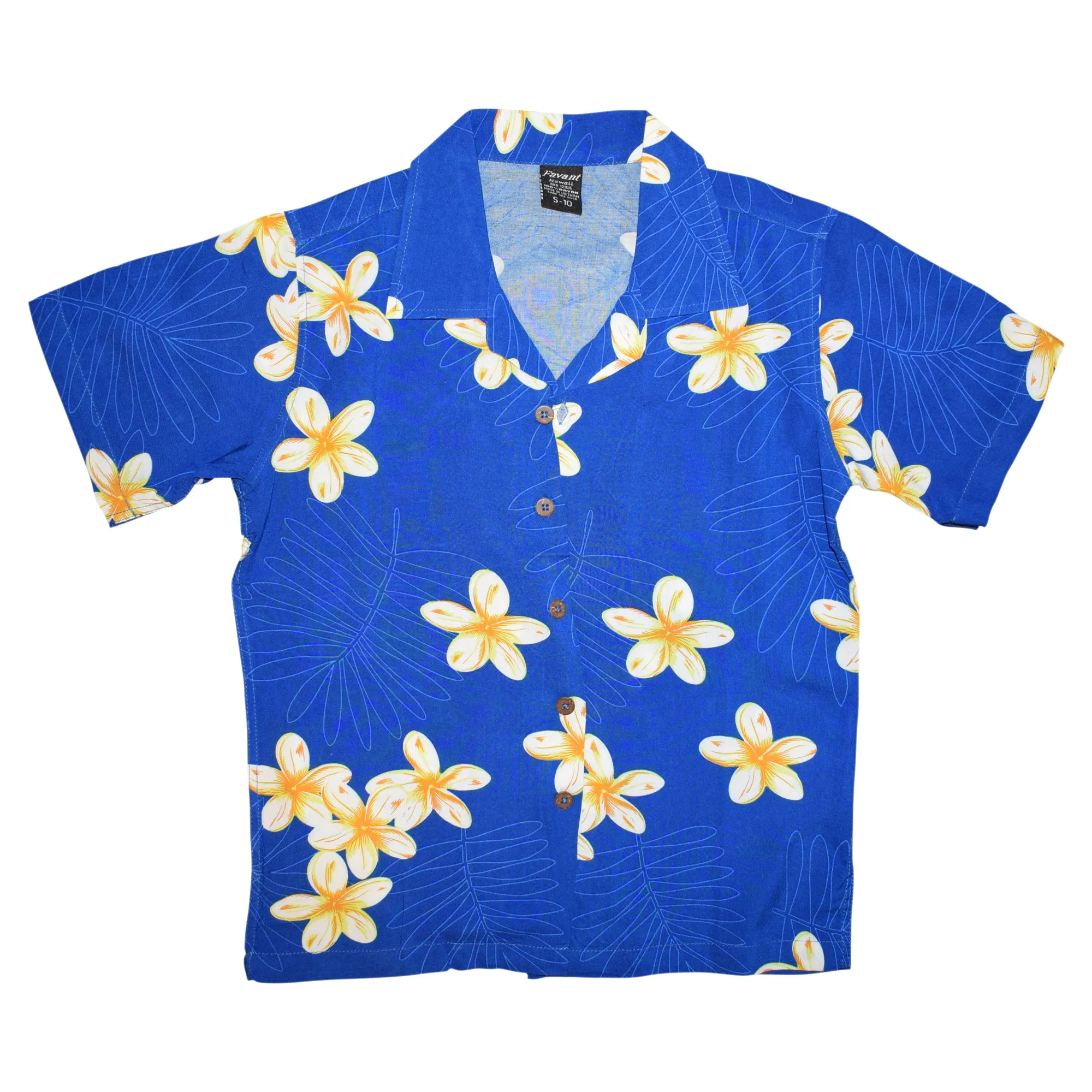 Plumeria Boy's Shirt