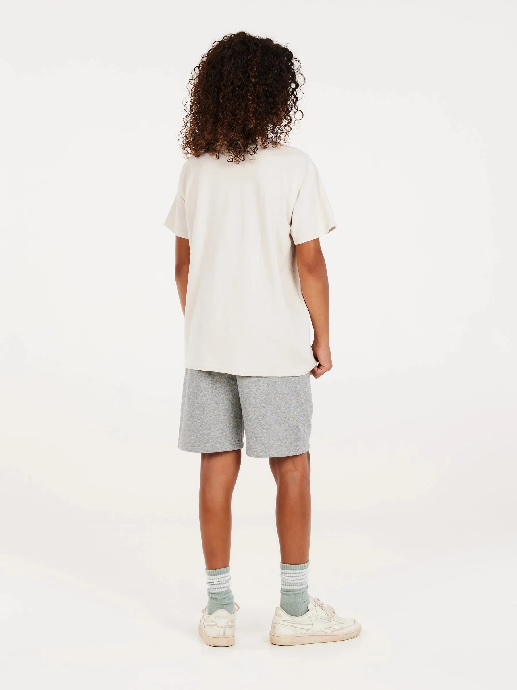 Protest PRTBANNER JR Kid's T-Shirt - KitOffWhite