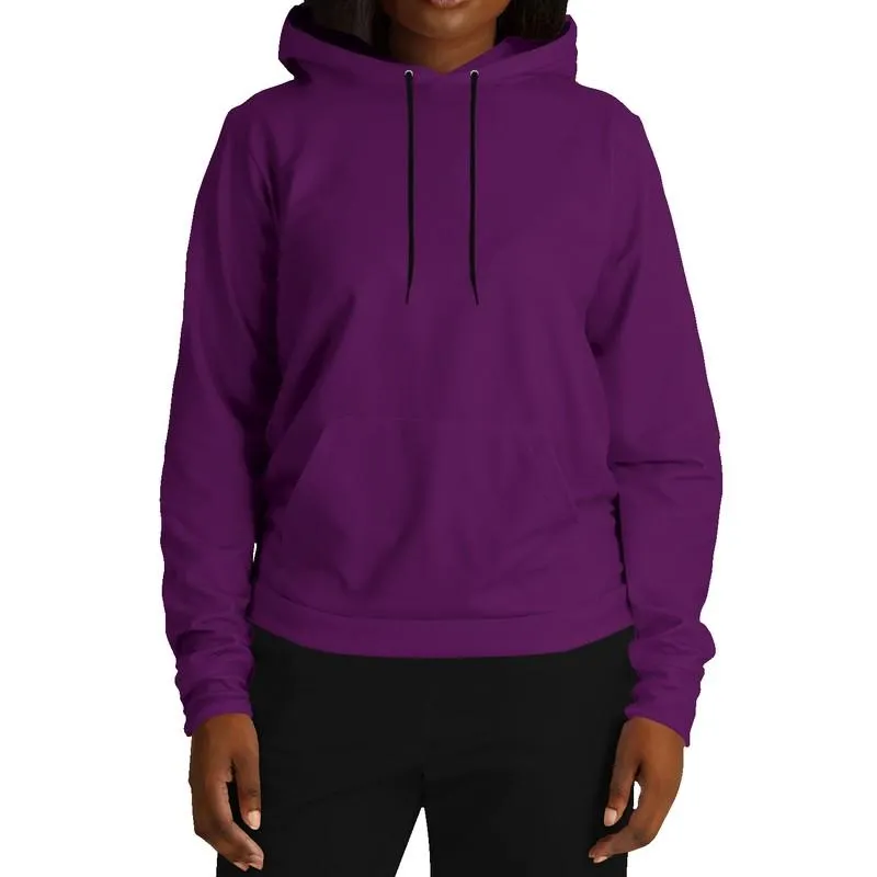 Purple Pullover Hoodie | Unisex | with PLUS sizes | Medium Dark Pure Purple | C50M100Y0K60