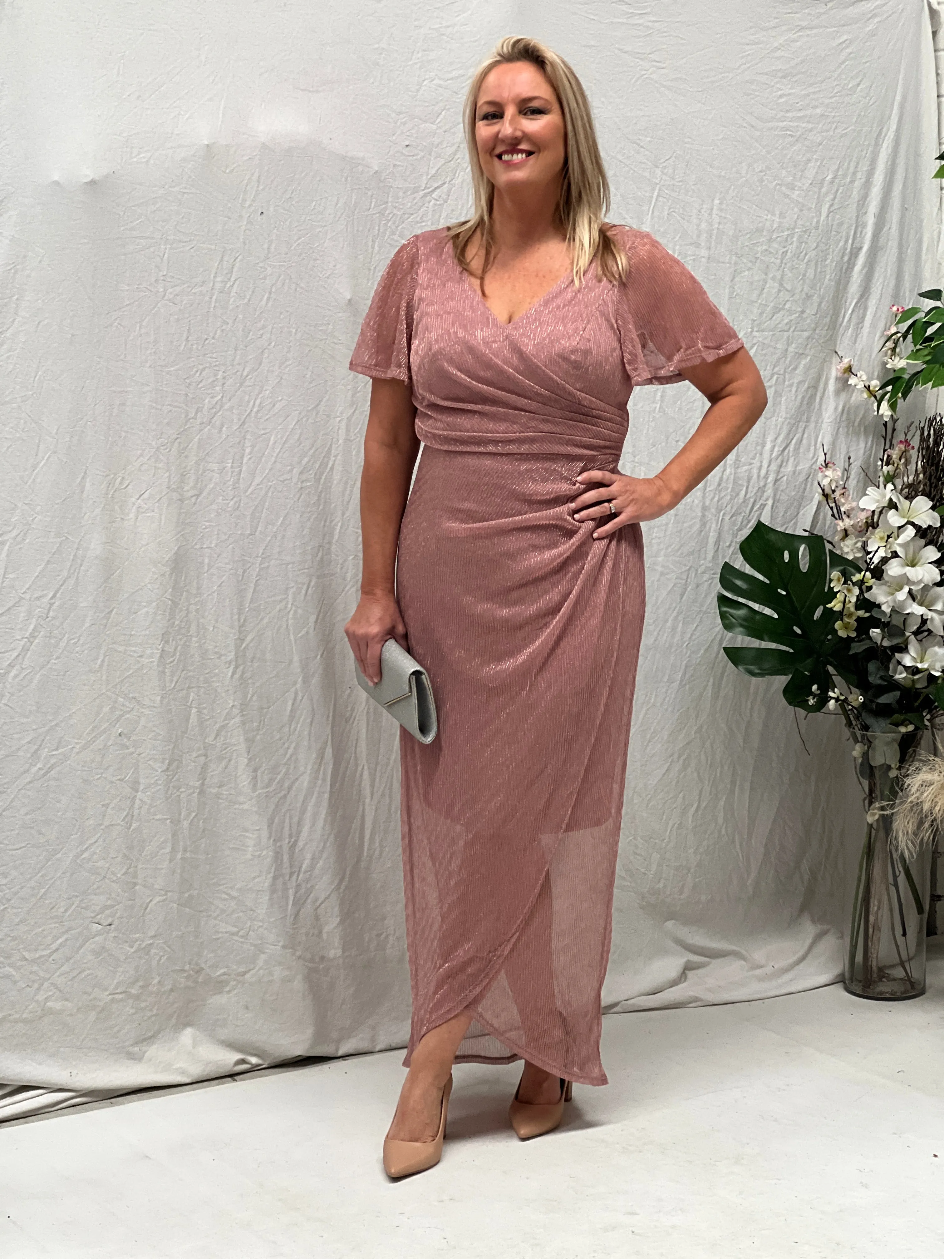 Quest Blush Shimmer Gown