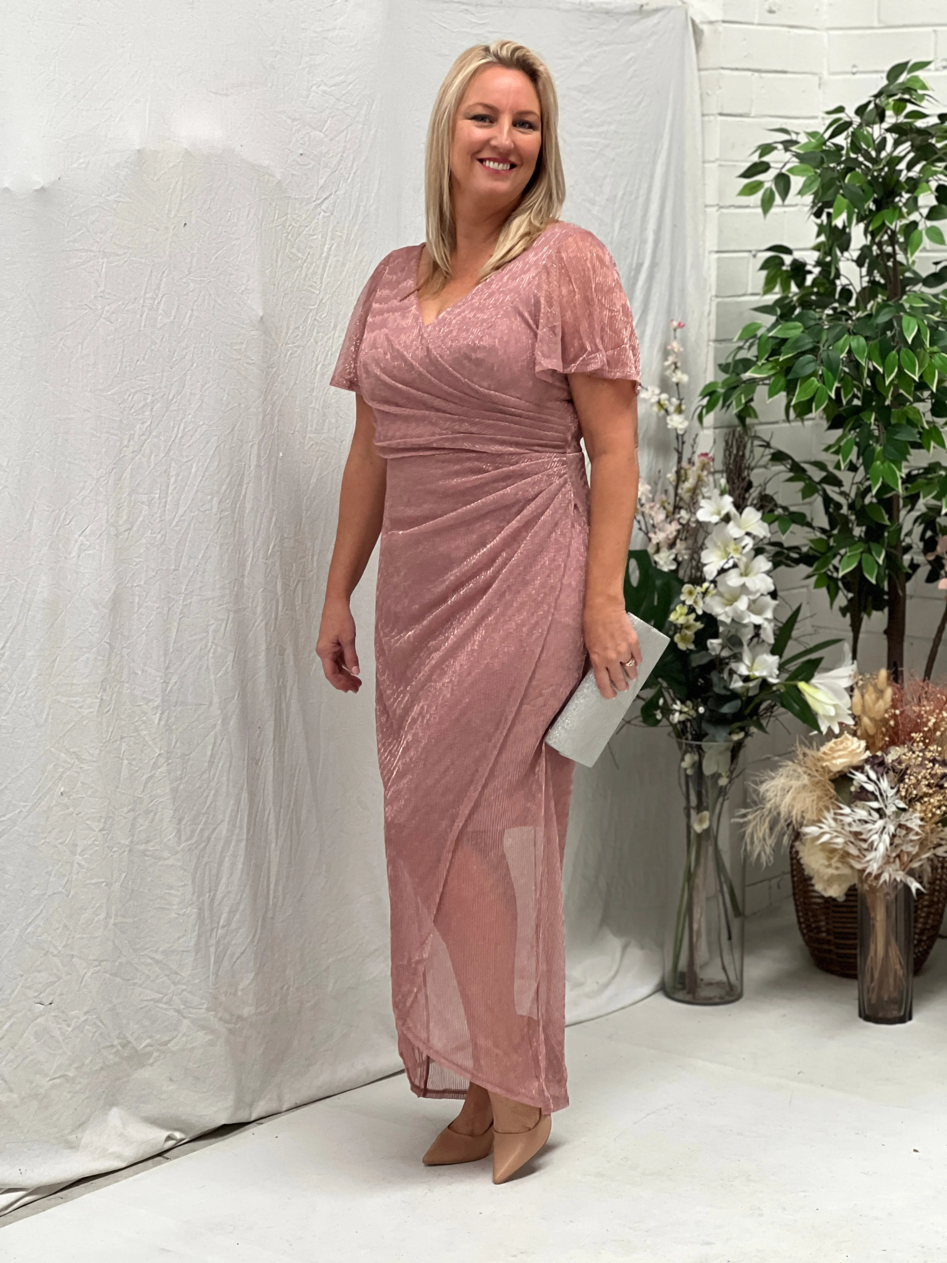 Quest Blush Shimmer Gown