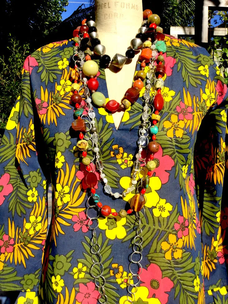 Raja Cotton Tunic Hawaiian Punch