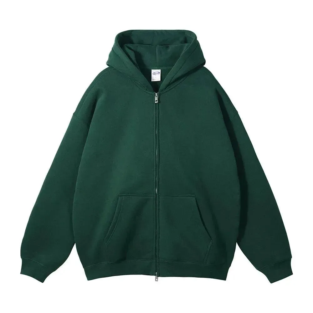 Retro Street Fleece Hoodie