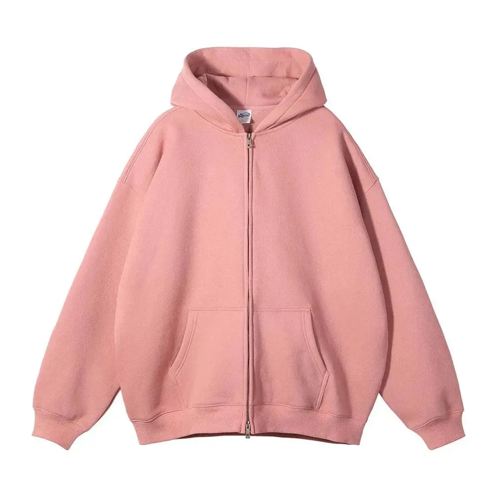 Retro Street Fleece Hoodie