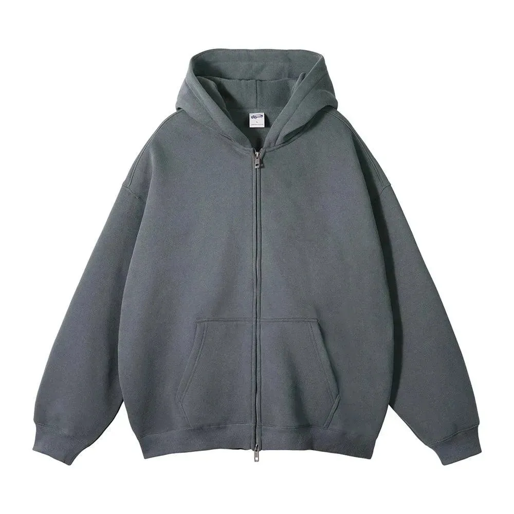 Retro Street Fleece Hoodie