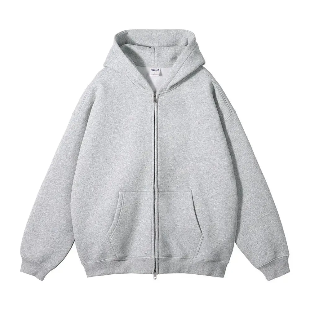 Retro Street Fleece Hoodie