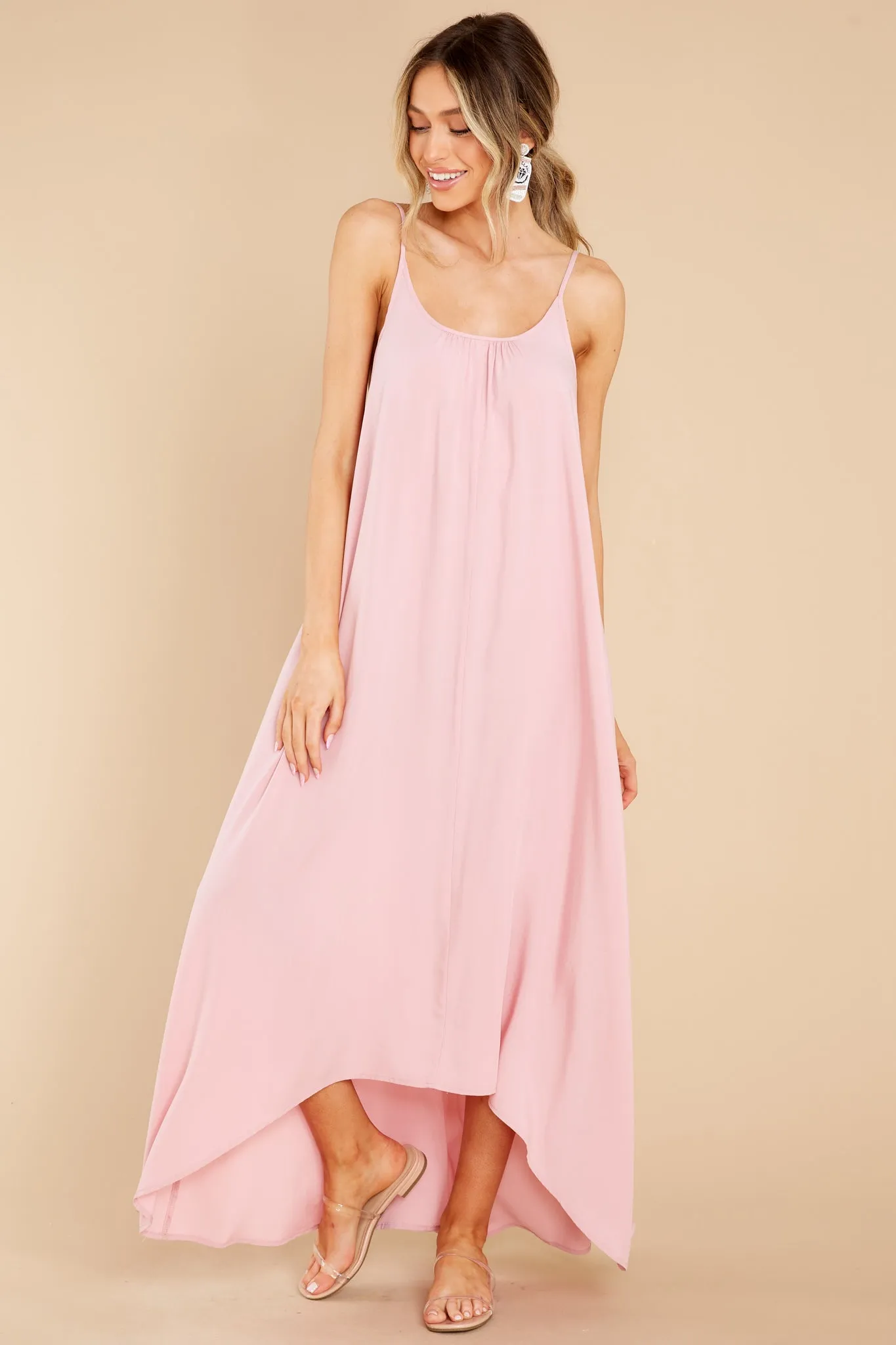 Right As Rain Pink Maxi Dress