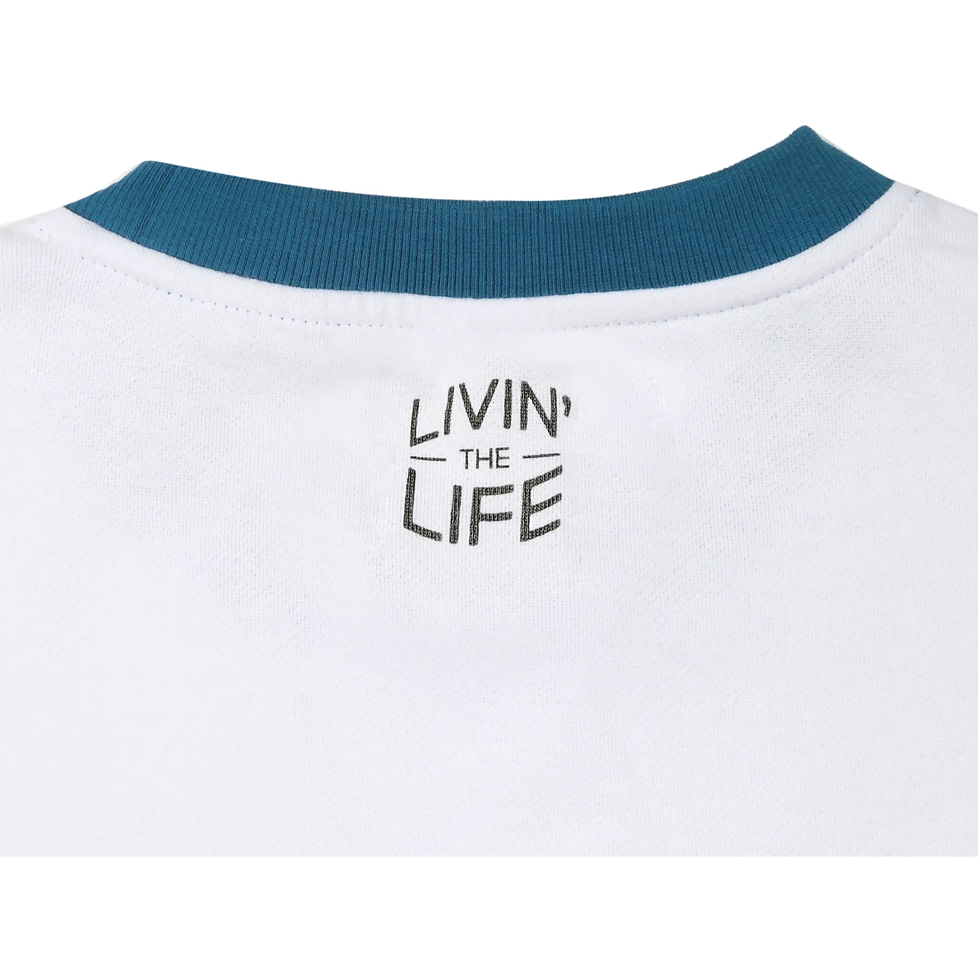 River Life White Unisex Crewneck Sweatshirt