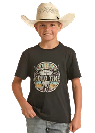 Rock & Roll Dale Brisby Rodeo Time Graphic T-shirts RRBT21R12V