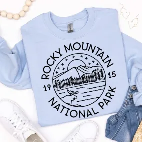 Rocky Mountain National Park Crew Sweatshirt