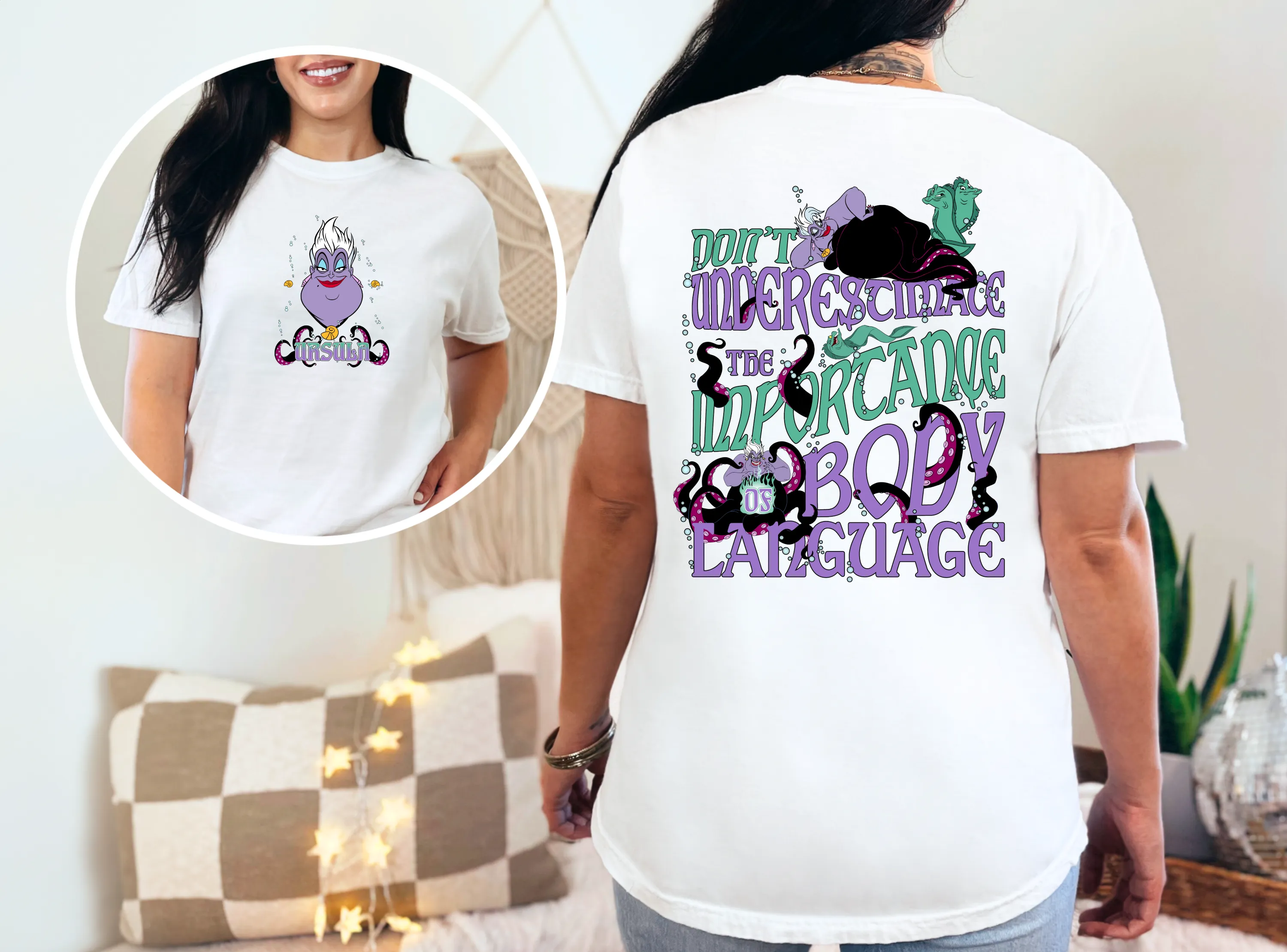 Sea Witch Villain Comfort Colors Shirt