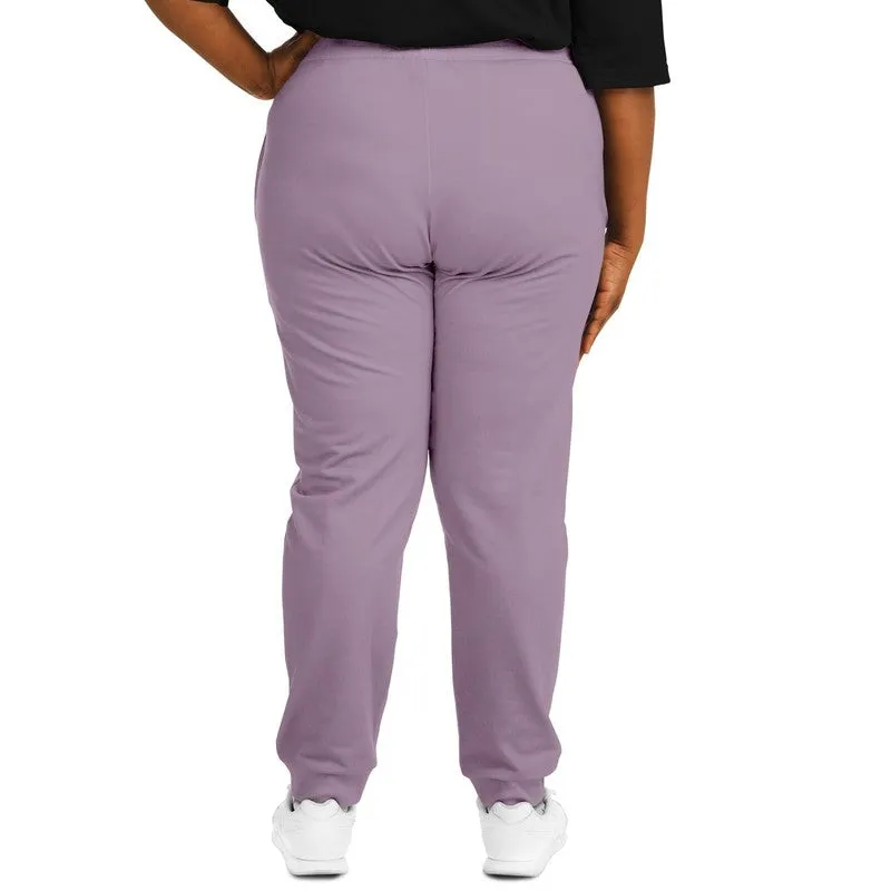 Shaded Pale Pastel Purple Gray Joggers | Unisex | with PLUS sizes | C8M30Y0K30