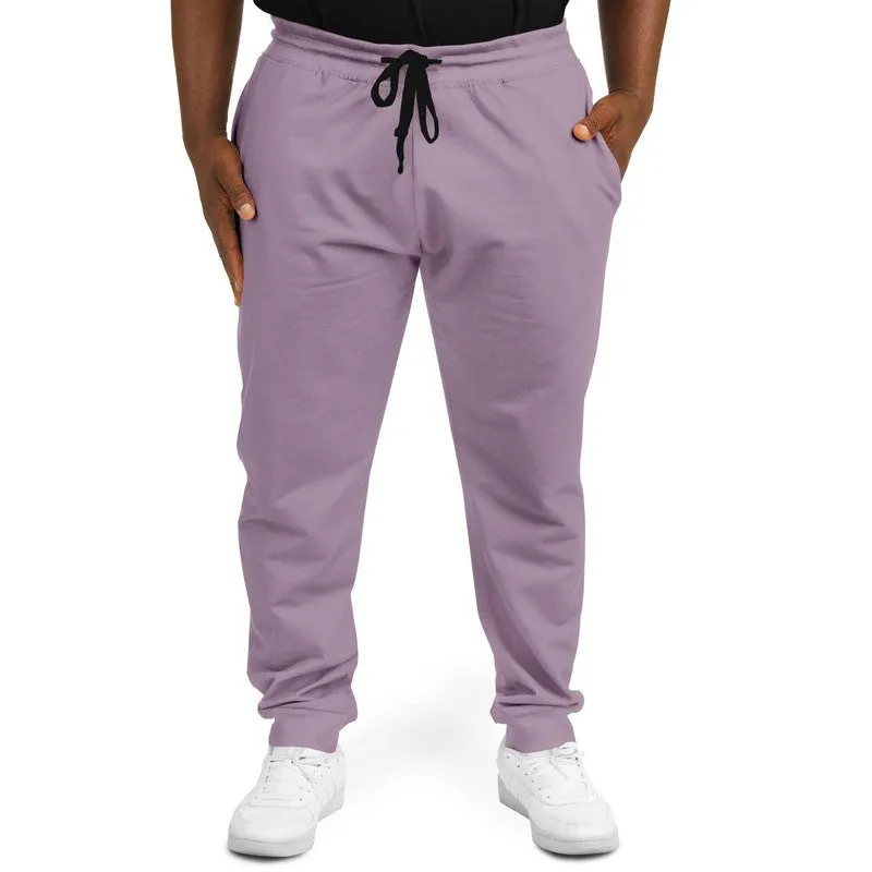 Shaded Pale Pastel Purple Gray Joggers | Unisex | with PLUS sizes | C8M30Y0K30