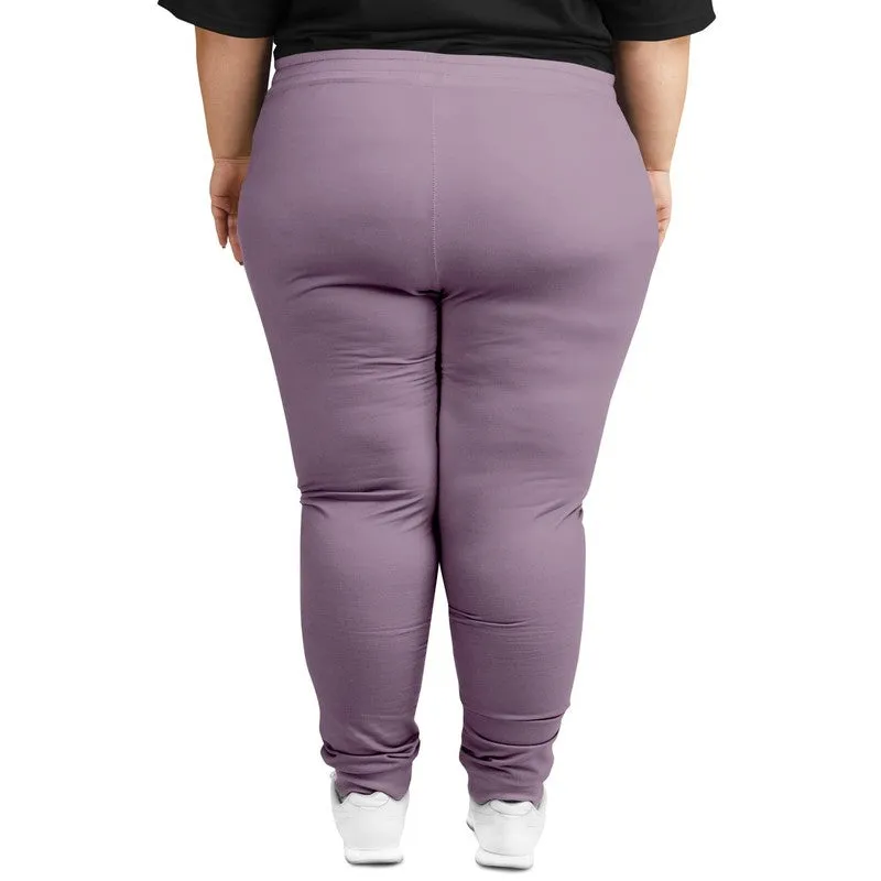 Shaded Pale Pastel Purple Gray Joggers | Unisex | with PLUS sizes | C8M30Y0K30