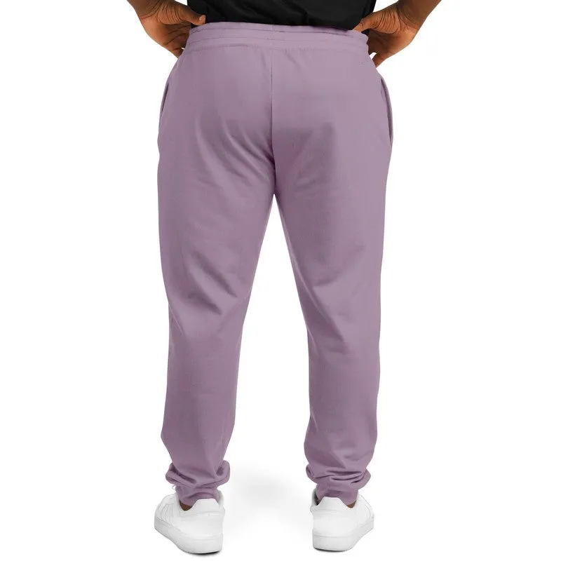 Shaded Pale Pastel Purple Gray Joggers | Unisex | with PLUS sizes | C8M30Y0K30