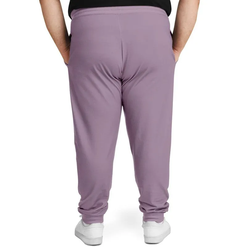 Shaded Pale Pastel Purple Gray Joggers | Unisex | with PLUS sizes | C8M30Y0K30