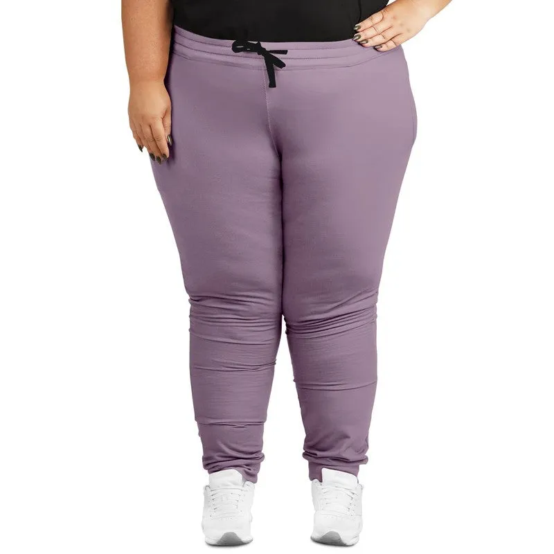 Shaded Pale Pastel Purple Gray Joggers | Unisex | with PLUS sizes | C8M30Y0K30