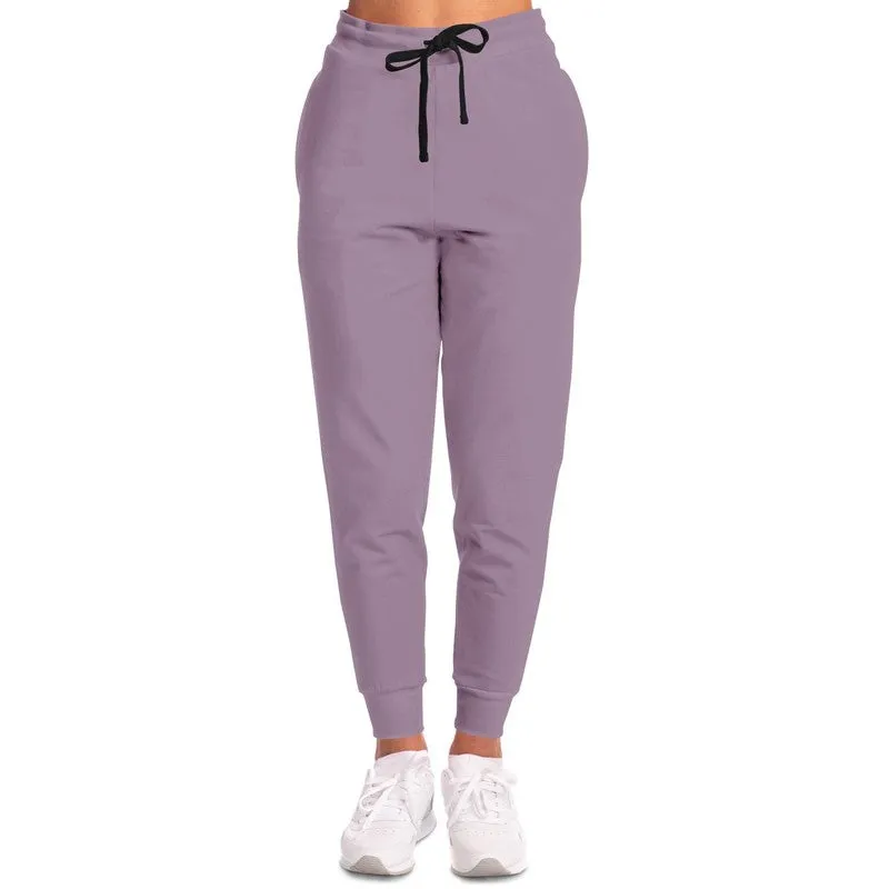 Shaded Pale Pastel Purple Gray Joggers | Unisex | with PLUS sizes | C8M30Y0K30