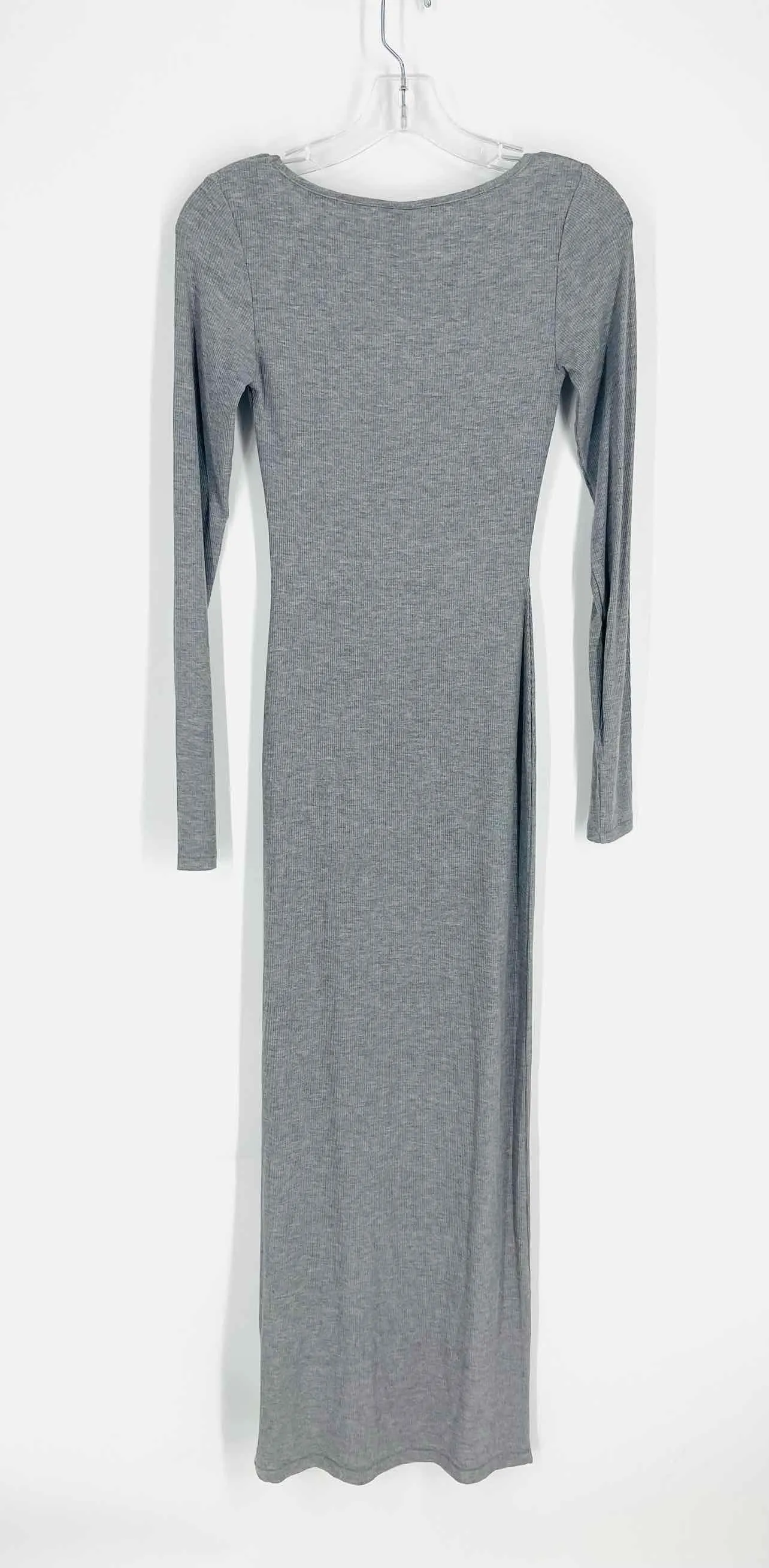 Skims Size S Heather Gray Ribbed Maxi NEW Dresses Dress