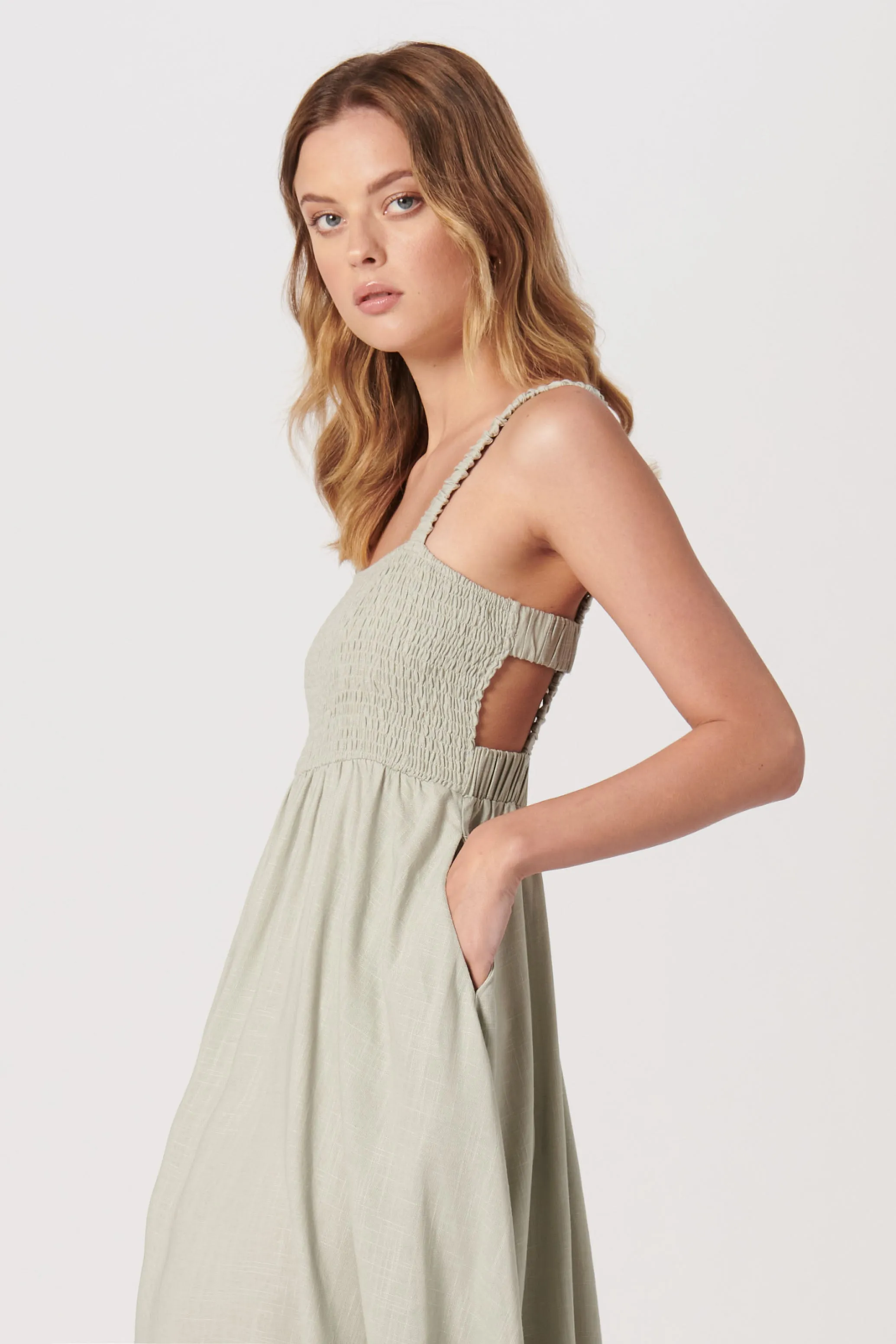 Soul of sunshine sage dress