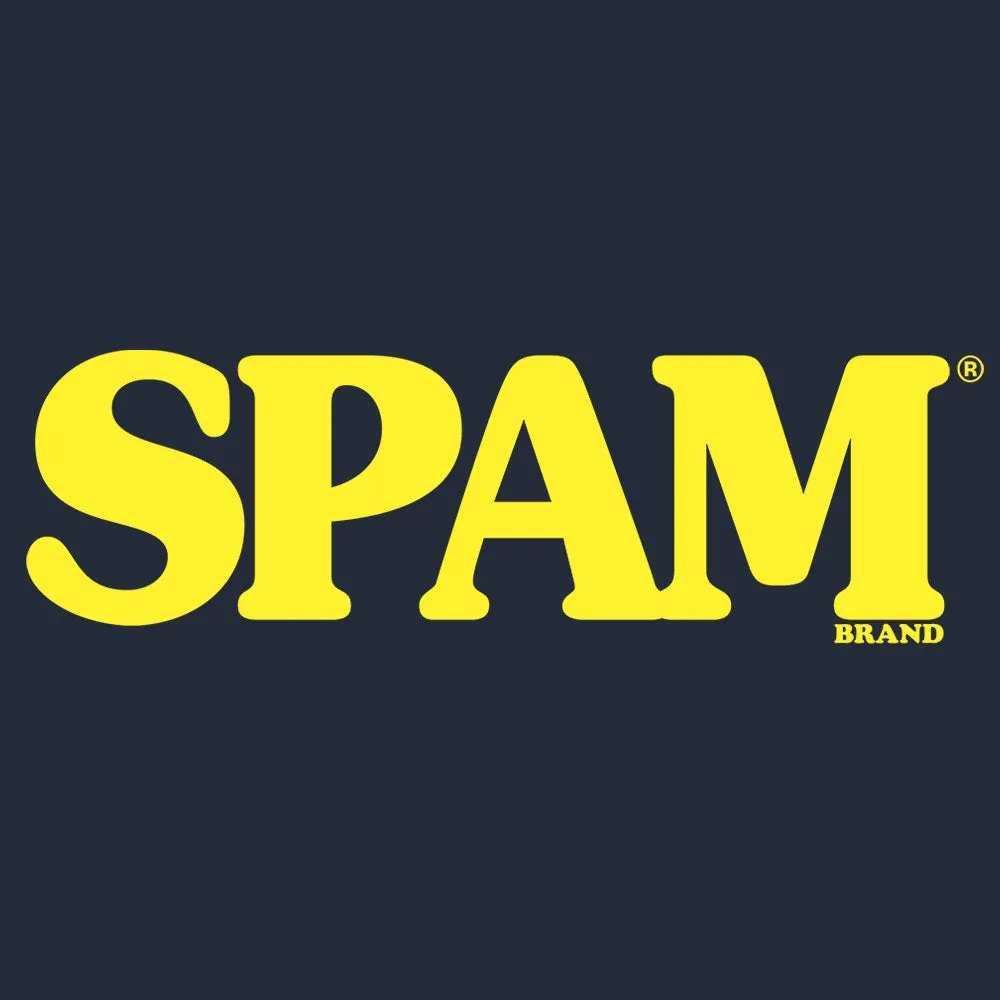 SPAM Logo Hooded Sweatshirt - Navy Blue