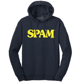 SPAM Logo Hooded Sweatshirt - Navy Blue