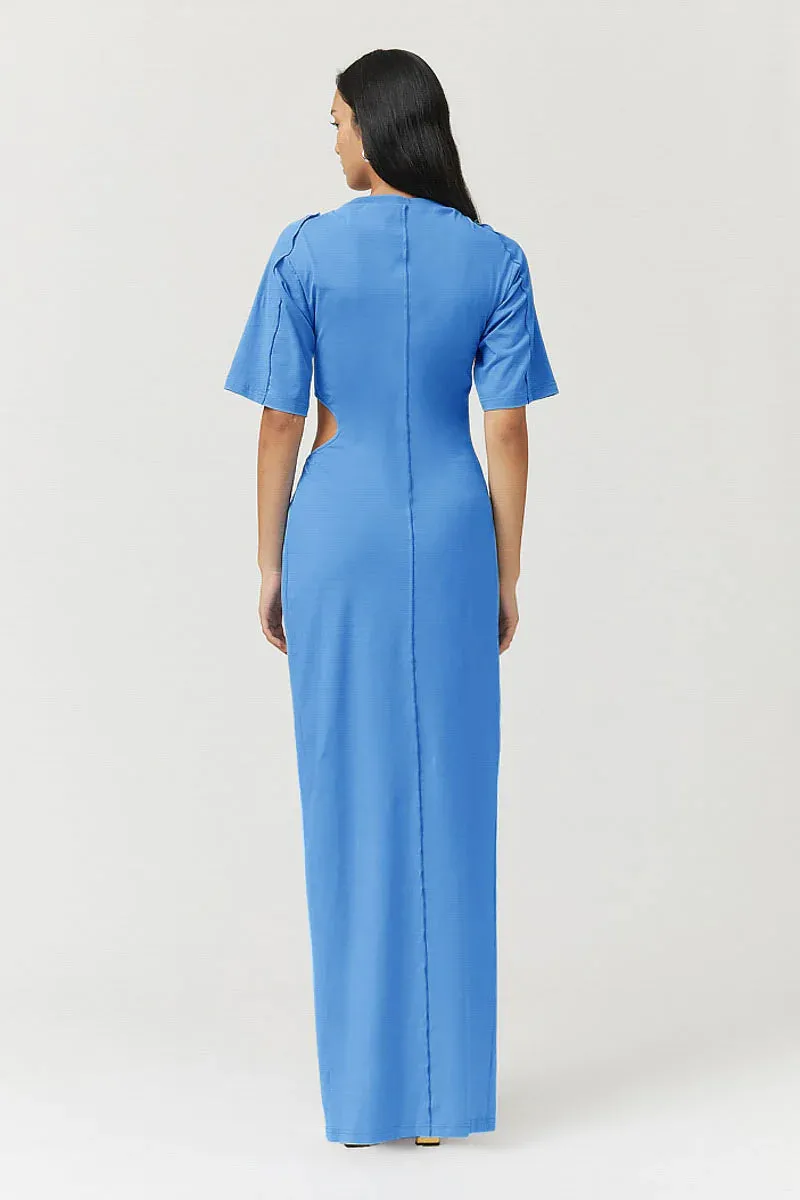 Suboo Barney Cut Out Maxi Dress - Blue