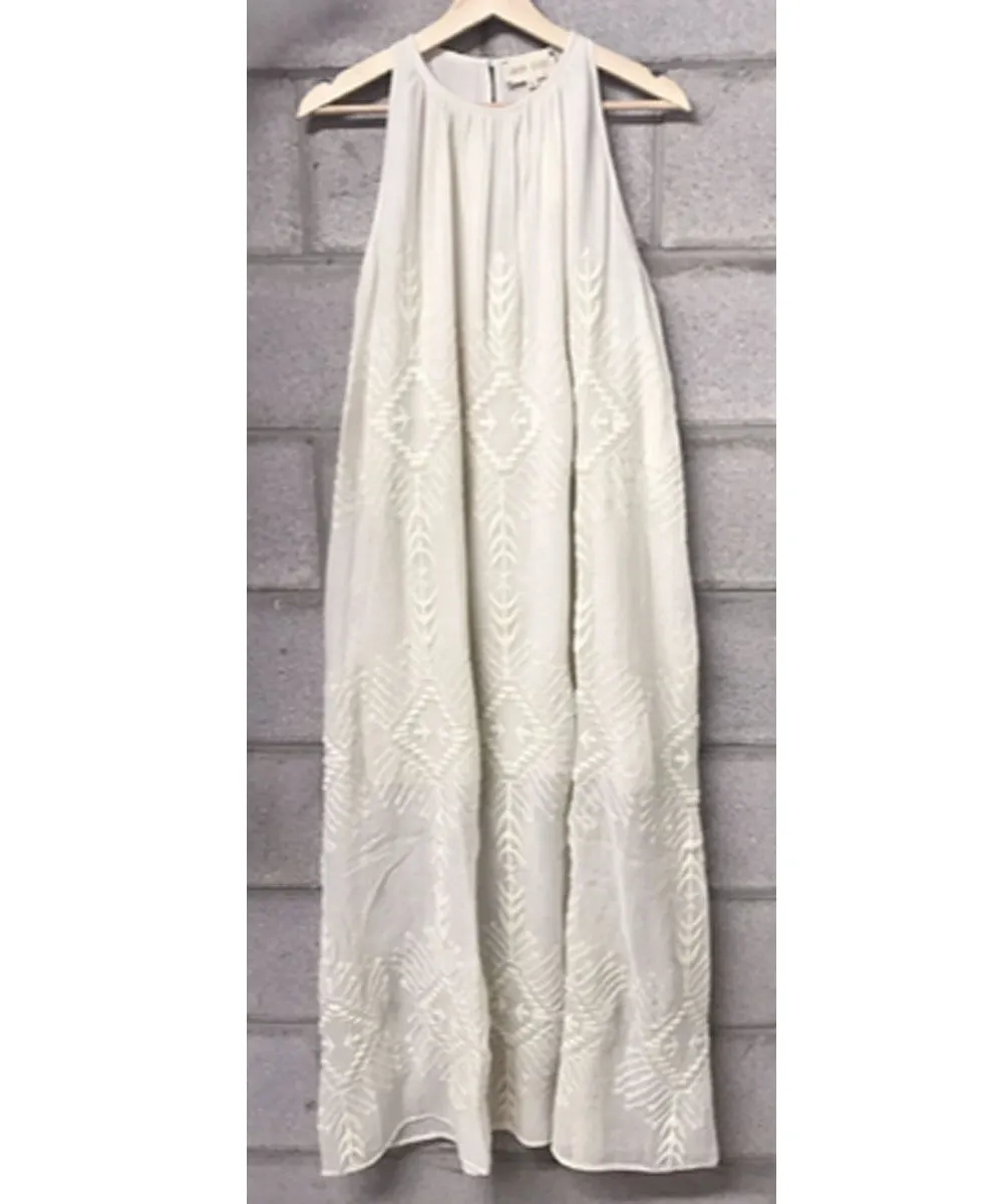 Summer Snowflake Maxi Dress