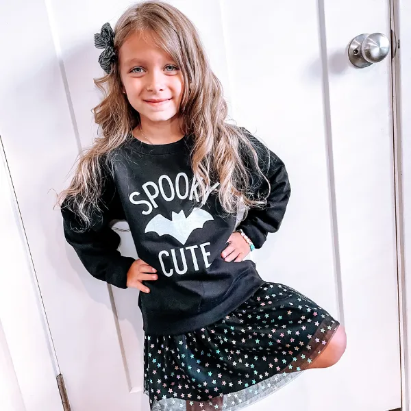 Sweet Wink Sweatshirt - Spooky Cute